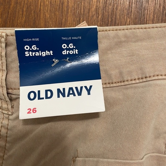 NWT Old Navy High-Rise OG Straight Chinos - Picture 7 of 8